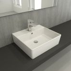 Lapino Daphne 33 cm Çanak Lavabo - Beyaz