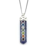 Lapis Lazuli - Çakra Doğal Taş Kolye KLY-1417