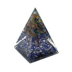 Lapis Lazuli - Çakra Taşından Orgonit Piramit DT-1886