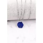 Lapis Lazuli Doğal Taş Kolye