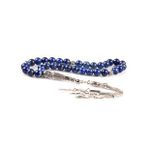Lapis Lazuli Doğal Taş Tesbih 8 mm Küre Kesim