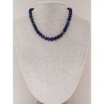 Lapis Taşı Faset Kesim Kolye 8mm (klipsli)