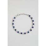 Lapis Taşlı 21 Cm Çelik Erkek Bileklik