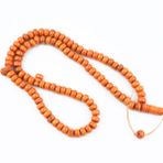 Lapisdo Şimşir Ağacı Boyalı Turuncu 99LUK Tekerlek Kesim 10X6MM Namaz Tesbihi
