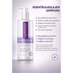 LAPÉRAS Kolajen Ve Keratin Saç Dökülmesine Karşı Hızlı Sac Uzatan Dolgunlaştırıcı Onarıcı Besleyici Şampuan