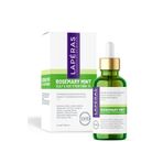 Lapéras Rosemary Mint Scalp & Hair Strengtening Oil Biberiye Yağı Kompleksi Yıpranmış Dökülen Saçlar İçin Hızlı Saç Uzatan Biotinli Saç Bakımı 50ml
