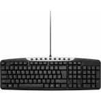 Laptify Türkçe Arapça Ofis Klavyesi, Multimedya Tuşlu, Ergonomik Klavye, Yumuşak Dokunuşlu ve Dayanıklı