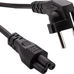 Laptop Adaptör Şarj Elektrik Kablosu 3'lü - Yonca Power Kablosu - Güç Aktarım ve İletim Kablosu