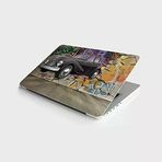 Laptop Bilgisayar Notebook Pc Kaplama Etiketi 3D Duvar Araba