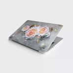 Laptop Bilgisayar Notebook Pc Kaplama Etiketi 3D Gül