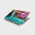 Laptop Bilgisayar Notebook Pc Kaplama Etiketi 3D