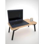 Laptop Sehpası Seyyar Kahvaltı Masası Katlanır Çalışma Sehpası