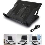 Laptop Soğutucu Ayarlanabilir Dizüstü Bilgisayar Tablet Notebook Soğutma Fanı Işlemci Soğutucu - 500 C