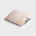 Laptop Sticker Bilgisayar Notebook Pc Kaplama Etiketi 3D Çiçek