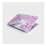 Laptop Sticker Bilgisayar Notebook Pc Kaplama Etiketi 3D Mor Ağaç