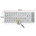 LAPTOPLAR İÇİN TÜRKÇE (Q) KLAVYE STİCKER GRİ