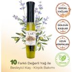 LAR Herbal Zengin İçerikli Kaş ve Kirpik Serumu 10 ml Besleyici Formül ile Gür Görünüm
