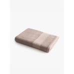 Lara Banyo Havlusu %100 Pamuk Bordürlü Kahverengi 80x150 Cm 80x150 Kahverengi