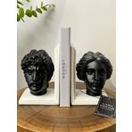 Lara Decor Siyah Beyaz Kitap Tutucu