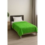 Lara Lisa Tek Kişilik 150X190 cm Welsoft Battaniye - Yeşil