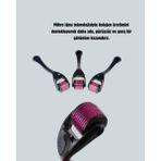 Laraheiser Dermaroller Titanyum 540 Iğneli 1 mm Cilt Yenileme ve Anti Aging Etkisi