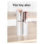 Laraheiser Taşınabilir Sivri Uçlu İnce Uçlu Yüz Için Tüy Alıcı Yüz Kaş Bıyık Epilasyon Aleti 8-9