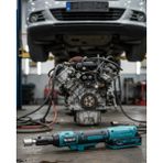 Laraheiser Yandan Sıkma Somun Uyumlu Akülü Cırcır Kolu 21V Güçlü Tork