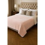 LaraLisa Collection Çift Kişilik Welsoft 200 x 220 Battaniye Pembe 200 x 220