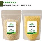 Laraska Akgünlük Sakızı 50G Sandaloz Sakızı 50G Set Avantajlı - 100 gr