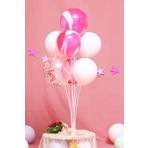 Larenya Balon Süsleme Standı 7 Çubuklu & Balon Standı 105 cm