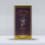 Larga Vida 5 lt 400 +Polifenol Erken Hasat Naturel Sızma Soğuk Sıkım Zeytinyağı