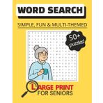 Large Print Senior Puzzle Book: Word Searches about Nostalgia and Hobbies | Combat Memory Loss | 300 words | 8.5in x 11in | 100 pages | Perfect for Seniors and Adults