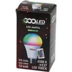 Larimar 12W Kumandalı Rgb=renkli LED Ampul E27 5450 Lumen 6500K 15000 Saat Ömür (5177) - Beyaz