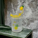 Larimar Ananas Tasarımlı Kupa Bardak