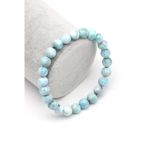 Larimar Doğal Taş Bileklik 7 Mm Küre Kesim - Blk-1997