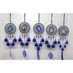 Larimar Metal Nazar Boncuğu Çan Model 9