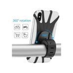 Larimar Silikon Esnek Bisiklet Telefon Tutucu - 9067154230425lmr Çok Renkli
