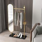 Larissa Design Portmanto - Gold-Siyah
