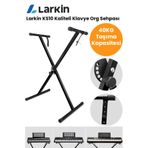 Larkin KS10 Profesyonel Kaliteli 7 Kademeli Klavye Org Sehpası (Sabitleme Kayışlı) (40KG TAŞIMA KAPASİTESİ)