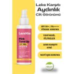 LaroMia Leke Karşıtı Cilt Aydınlatıcı ve Ton Eşitleyici Pembe Güneş Koruyucu Krem SPF50+ Pa++++ 50 ml
