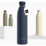 Lars Nysom Termos Su Şişesi 750 ml Çift Duvar Paslanmaz Çelik - Lacivert