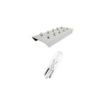 Larskas 10 Adet 12V T5 1.2W Mini Dipsiz Standart Renk Ampul