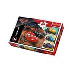 Larskas 17327 Şimşek Mcqueen ve Arkadaşları, Disney Cars 60 Parça, 4 Yaşından Büyük Çocuklar Için Yapboz