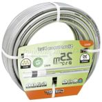 Larskas 25 Metrelik Gümüş Renkli Pvc Bahçe Hortumu - Uv Dayanıklı