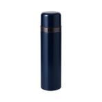 Larskas 500 ml Gümüş - Mavi - Pembe Paslanmaz Çelik Termos – Çift Katmanlı Vakumlu, 24 Cm, Isı Yalıtımlı Sızdırmaz Seyahat ve Ofis Matara (Mavi)