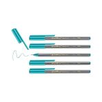 Larskas Edding 55 Fineliner - Turkuaz - 5 Kalem - 0,3 mm Uç - 41 Delft Blue