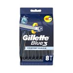 Larskas Gillette Blue3 Slalom Kullan At Erkek Tıraş Bıçağı 8 Adet