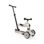 Larskas Highwaykick 1 Push And Go Kickboard Oturaklı Çocuk Scooter'ı, 2'si 1 Arada Direksiyonlu Denge Bisikleti, 1 2 Yaşından Itibaren, Yüksekliği Ayarlanabilir, Aletsiz