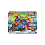 Larskas Hot Wheels Oto Yıkama Oyun Seti Hot Wheels Oto Yıkama Oyun Seti ve 1:64 Ölçekli Renk Değiştiren Araç HTN80