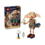 Larskas LEGO Harry Potter Özgür Ev Cini Dobby 76469-8 Yaş ve Üzeri Kız ve Erkek Çocuklar Için Aksesuarlar Içeren Kişiselleştirilebilir Yaratıcı 2’si 1 Arada Oyuncak Yapım Seti, Hediye Fikri (379 Parça)